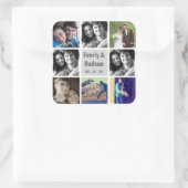 の結婚写真シール スクエアシール (バッグ)