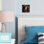 の結婚写真スモダンクリプトの愛ハート 箔ポスター (インサイチュ (寝室))