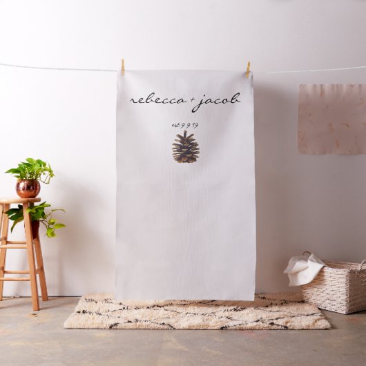 の結婚写真バック絵を描プイン円錐 ファブリック (インサイチュ)