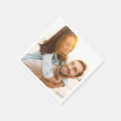 の結婚写真夫婦 スタンダードカクテルナプキン (角)