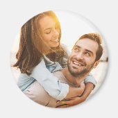 の結婚写真夫婦 マグネット (正面)