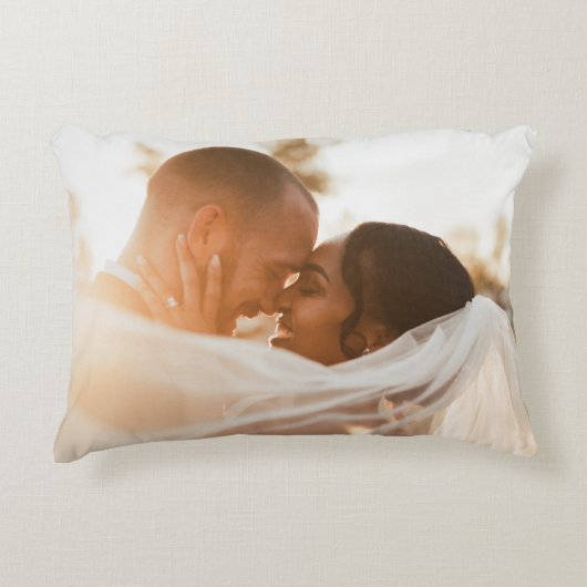 の結婚写真記憶が新しく保存さ結婚れた アクセントクッション (正面)