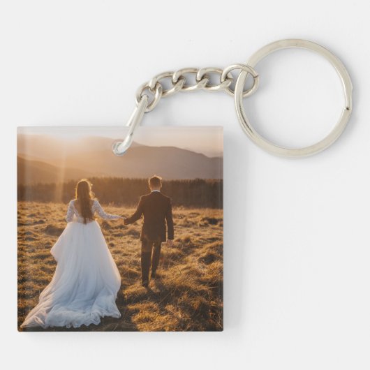 の結婚写真記憶が新しく保存さ結婚れた キーホルダー (裏面)