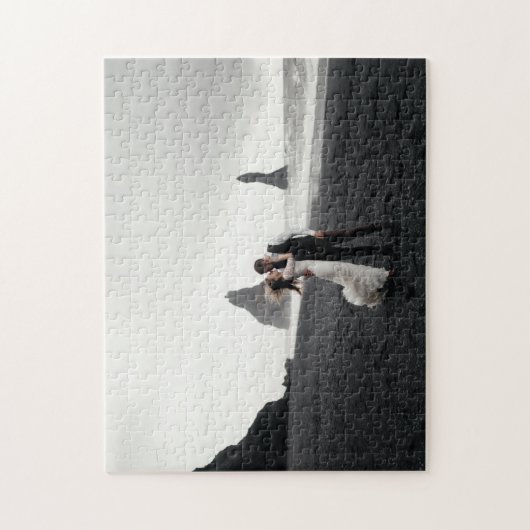 の結婚写真記憶が新しく保存さ結婚れた ジグソーパズル (縦)