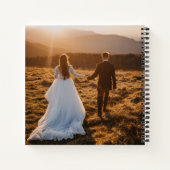の結婚写真記憶が新しく保存さ結婚れた ノートブック (裏面)