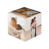 の結婚写真記憶が新しく保存さ結婚れた フォトキューブ (裏面アングル)