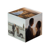 の結婚写真記憶が新しく保存さ結婚れた フォトキューブ (正面アングル)