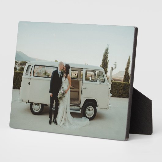 の結婚写真記憶が新しく保存さ結婚れた フォトプラーク (側面)