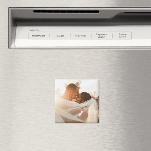 の結婚写真記憶が新しく保存さ結婚れた マグネット (インサイチュ (食洗機))