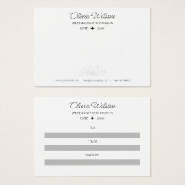 の結婚写真贈答証