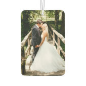 の結婚写真 カーエアーフレッシュナー (裏面)