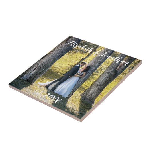 の結婚写真 タイル (側面)