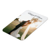 の結婚写真 マグネット (左側)