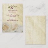 の結婚写真 名刺 (正面/裏面)