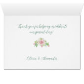 の結婚写真、恋の開花 (内部横(下))