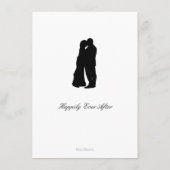 の結婚写真QRサイン エンクロージャーカード (裏面)