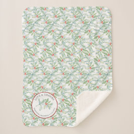 の結婚冬季結婚式の毛布 シェルパブランケット