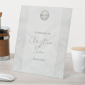 の結婚卓上ドルフィンテーマ 台座サイン (インサイチュ)