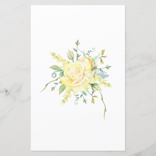 の結婚単語検索イエローローズシャワーゲーム (裏面)