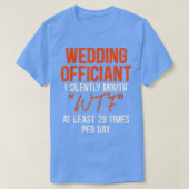 の結婚司教者の口インターネット大臣 Tシャツ (デザイン正面)