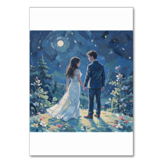 の結婚名刺 テーブルナンバー