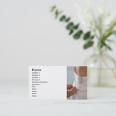 の結婚名刺 名刺 (スタンド正面)