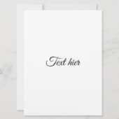 の結婚名刺 案内状 (裏面)