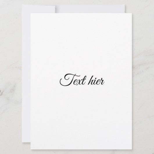 の結婚名刺 案内状 (裏面)