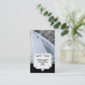 の結婚名刺{Black} 名刺 (スタンド正面)