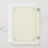 の結婚図書室テーマ第1章 招待状 (裏面)