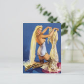 の結婚夜の準備 ポストカード (スタンド正面)