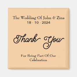 の結婚大きな書道ありがとう マグネット