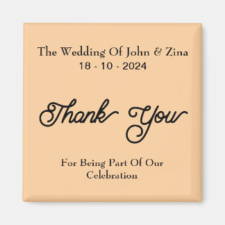 の結婚大きな書道ありがとう マグネット