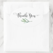 の結婚好意に対するラベル 楕円形シール (バッグ)