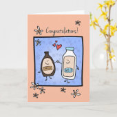 の結婚婚約おめでとう カード (黄色い花)