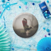 の結婚婚約パーティ写真の追加紙プレート ペーパープレート (パーティー)