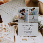の結婚婚約フォト招待状テンプレート 招待状