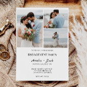 の結婚婚約フォト招待状テンプレート 招待状