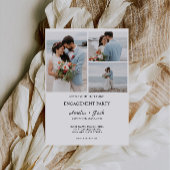 の結婚婚約フォト招待状テンプレート 招待状