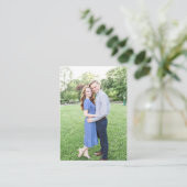 の結婚婚約祈りの言葉カード エンクロージャーカード (スタンド正面)