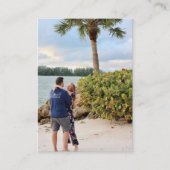 の結婚婚約聖なる書物、 経典フォト祈りの言葉カード エンクロージャーカード (正面)