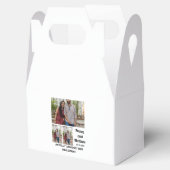 の結婚婚約3カスタムフォトコラージュ フェイバーボックス (オープン)