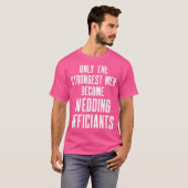 の結婚官吏の日インターネット叙任大臣 Tシャツ (正面フル)