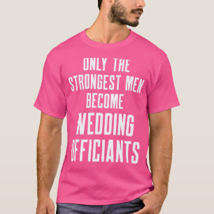 の結婚官吏の日インターネット叙任大臣 Tシャツ
