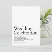 の結婚定義 招待状 (スタンド正面)