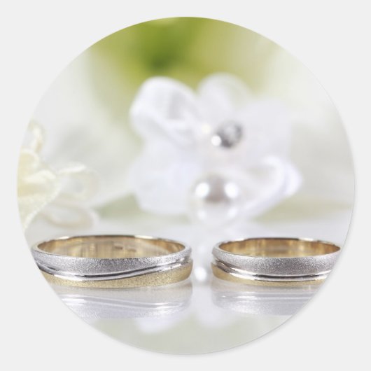 の結婚封筒シール ラウンドシール (正面)