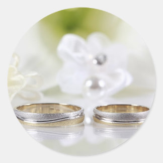 の結婚封筒シール ラウンドシール