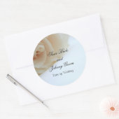 の結婚封筒用シールシールテンプレート ラウンドシール (封筒)