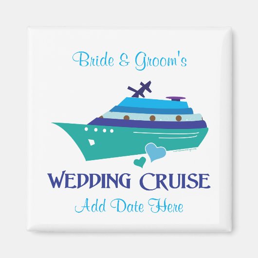 の結婚巡航 マグネット (正面)