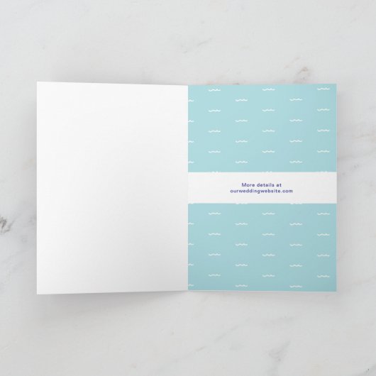 の結婚巡航 招待状 (内部)